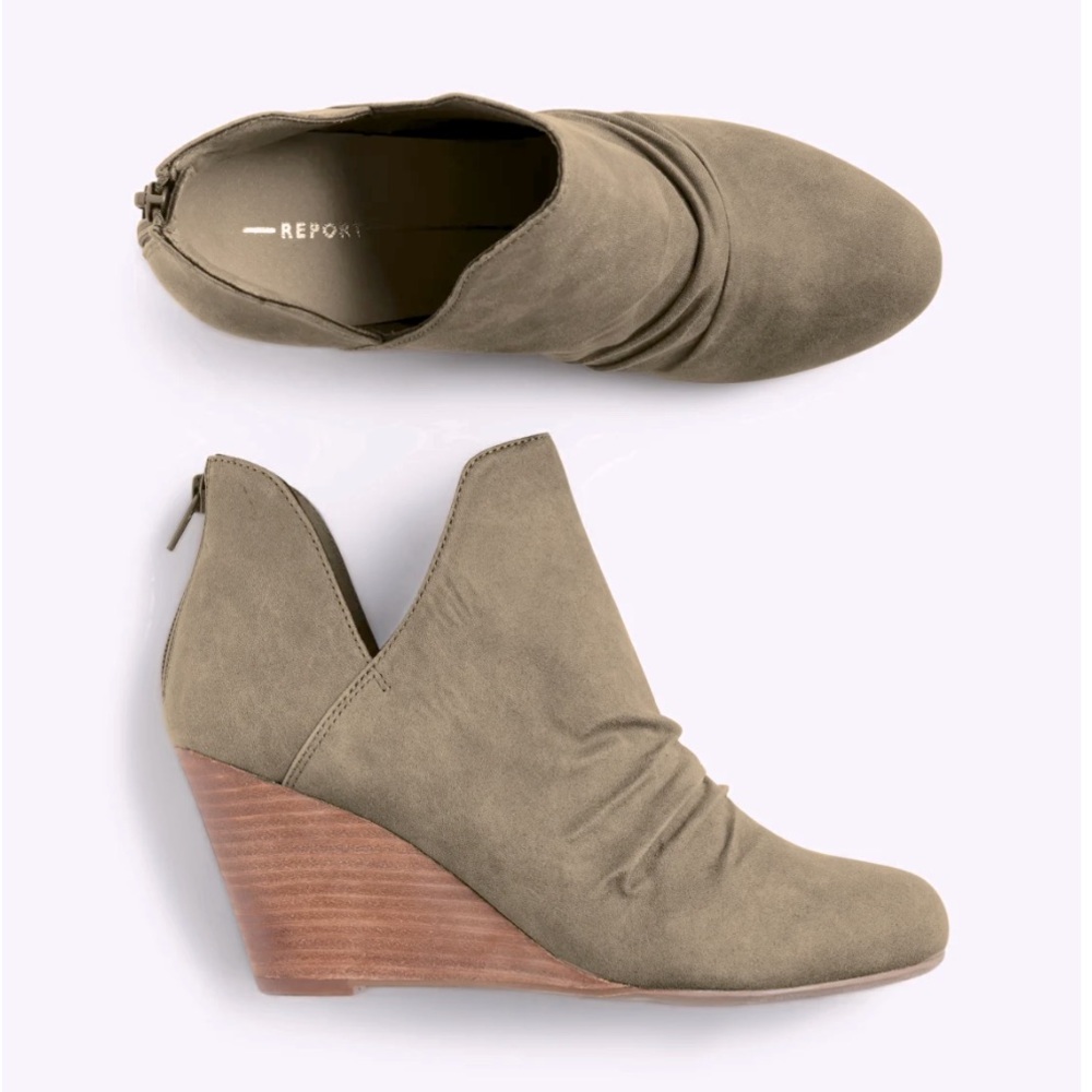 Report Gower Cutout Wedge Bootie - image 1